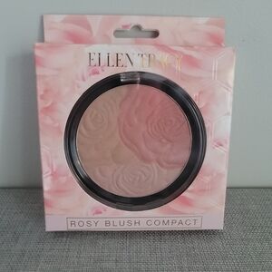 New Ellen Tracy Rosy Blush Compact